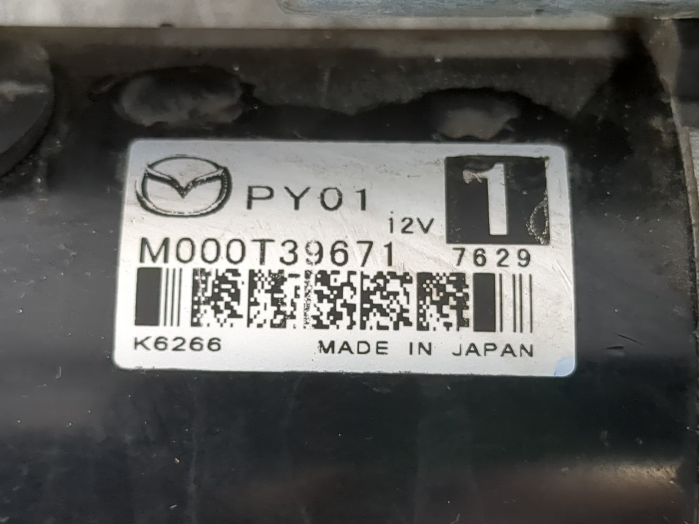 2014-2022 Mazda 3 Car Starter Motor Solenoid OEM P/N:M000T39671 Fits Fits 2014 2015 2016 2017 2018 2019 2020 2021 2022 OEM U