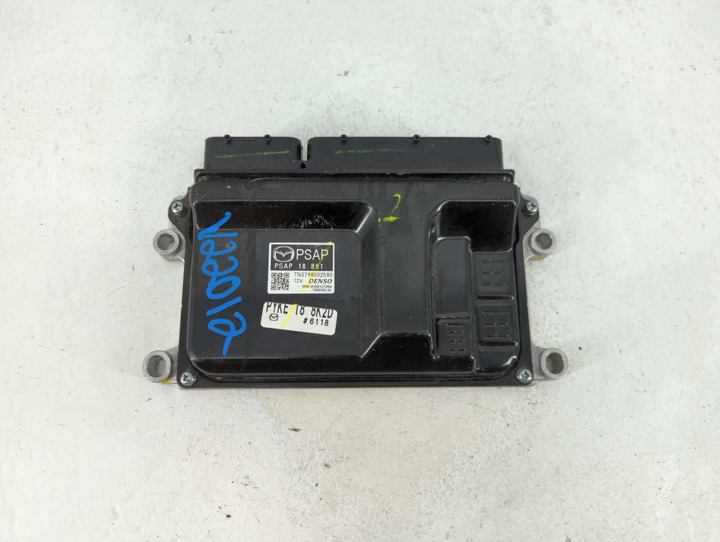 2017-2018 Mazda 3 PCM Engine Control Computer ECU ECM PCU OEM P/N:PYKE 18 8K2D Fits Fits 2017 2018 OEM Used Auto Parts - Oem