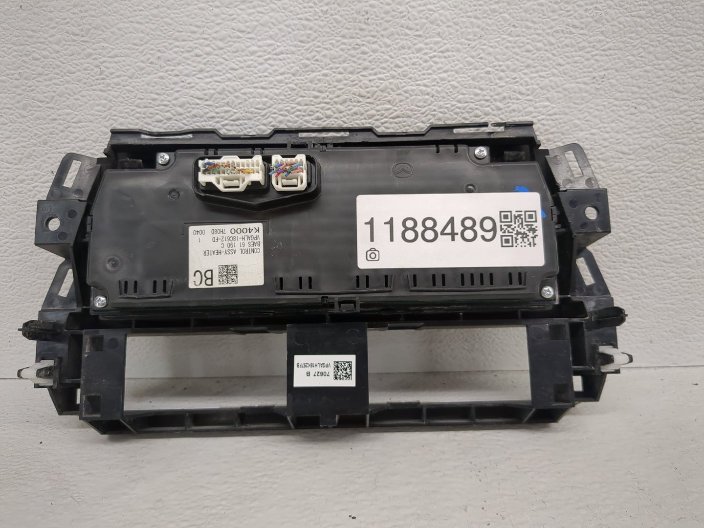 2017-2018 Mazda 3 Climate Control Module Temperature AC/Heater Replacement P/N:GALH-18C612-FD Fits Fits 2017 2018 OEM Used A