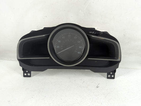 2018 Mazda 3 Instrument Cluster Speedometer Gauges P/N:0172285 59BEEJH Fits OEM Used Auto Parts - Oemusedautoparts1.com