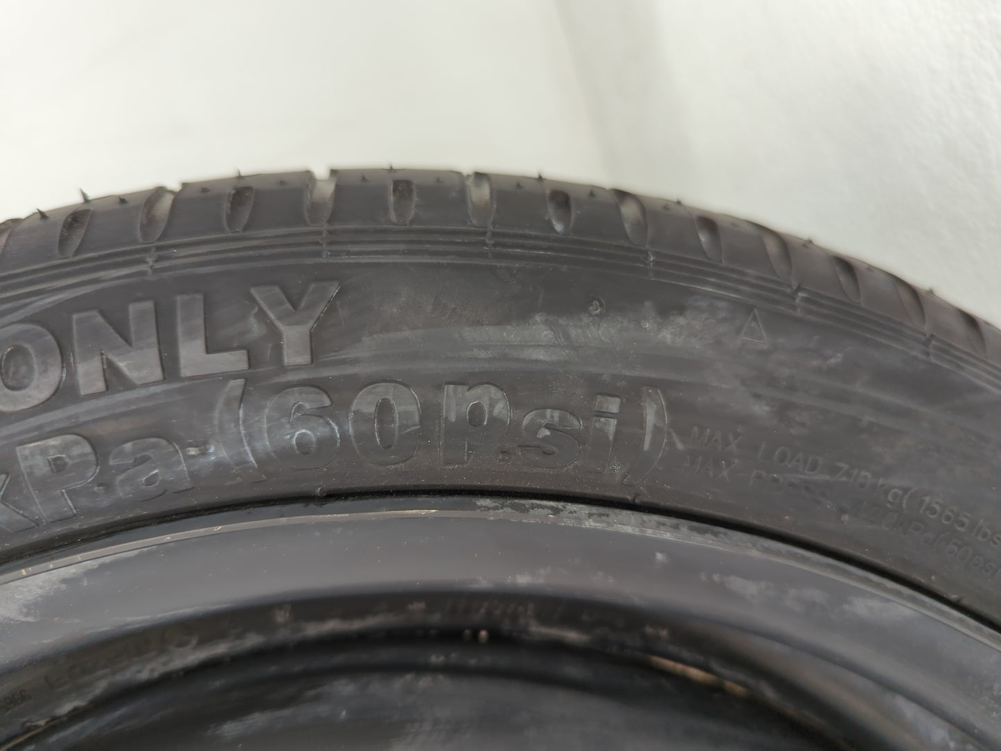 2014-2018 Mazda 3 Spare Donut Tire Wheel Rim Oem - Oemusedautoparts1.com