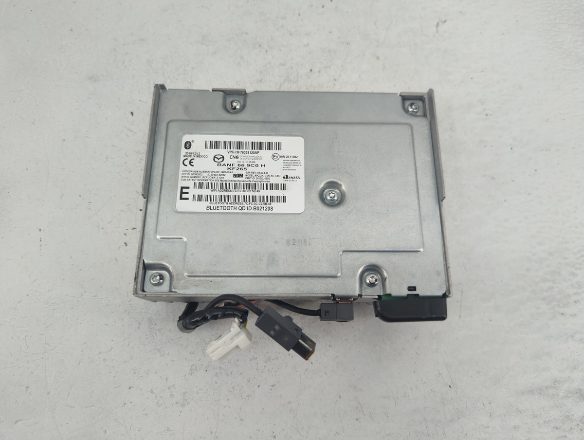 2014-2016 Mazda 3 Radio AM FM Cd Player Receiver Replacement Fits 2014 2015 2016 OEM Used Auto Parts - Oemusedautoparts1.com