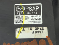 2017-2018 Mazda 3 PCM Engine Control Computer ECU ECM PCU OEM P/N:TN2798002580 Fits Fits 2017 2018 OEM Used Auto Parts - Oem