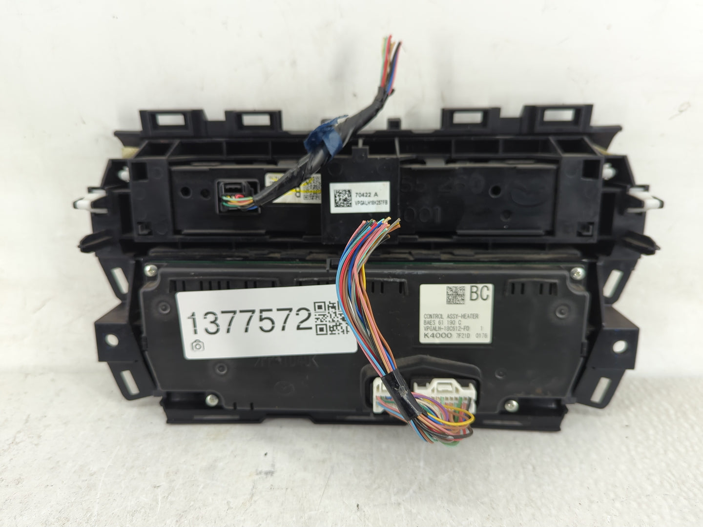2017-2018 Mazda 3 Climate Control Module Temperature AC/Heater Replacement P/N:VPGALH-18C612-FD Fits Fits 2017 2018 OEM Used