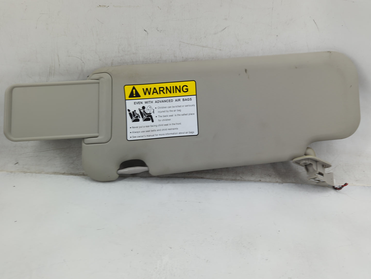 2014-2018 Mazda 3 Sun Visor Shade Replacement Passenger Right Mirror Fits Fits 2014 2015 2016 2017 2018 OEM Used Auto Parts 