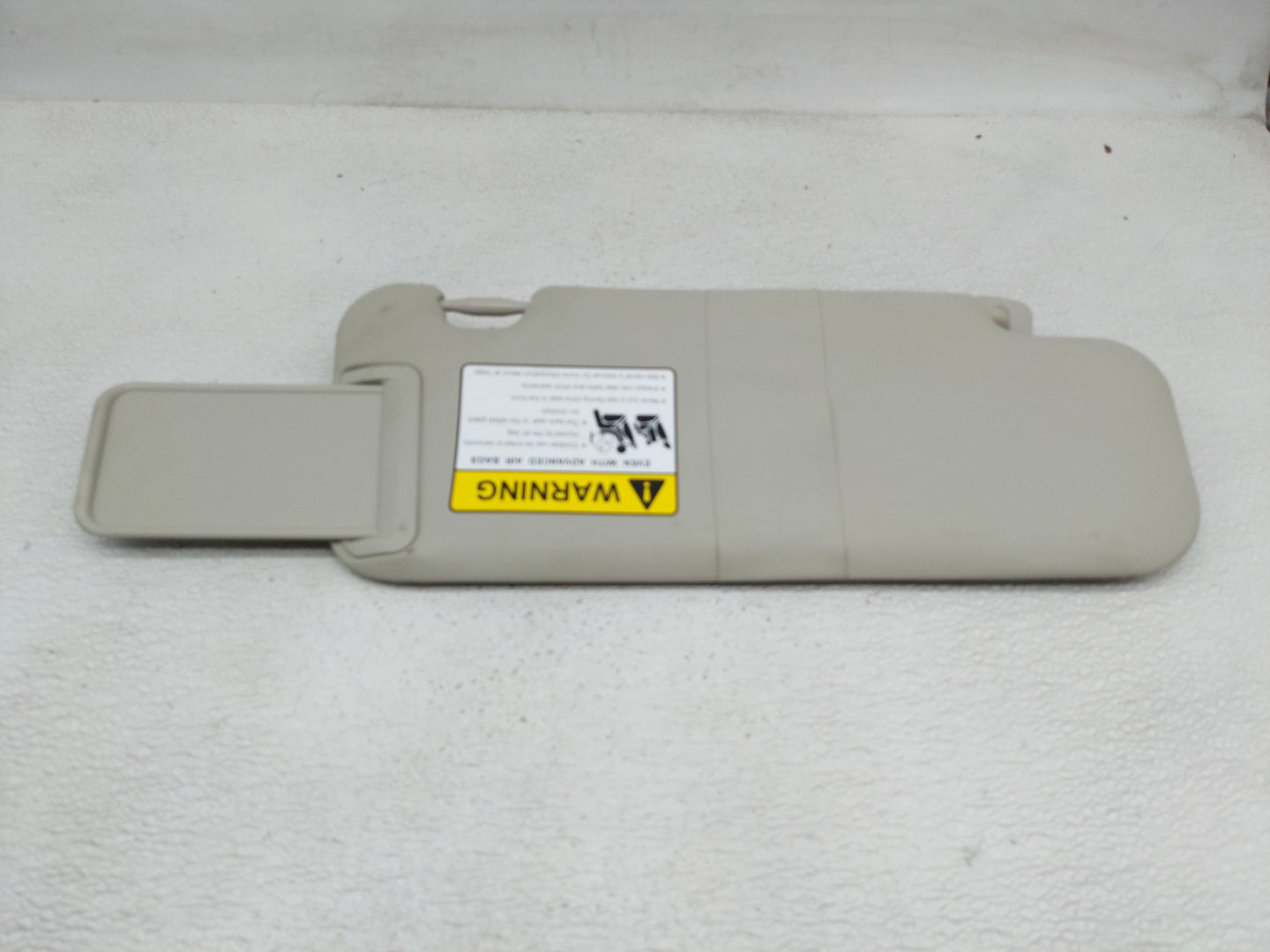 2014-2018 Mazda 3 Sun Visor Shade Replacement Driver Left Mirror Fits Fits 2014 2015 2016 2017 2018 OEM Used Auto Parts - Oe