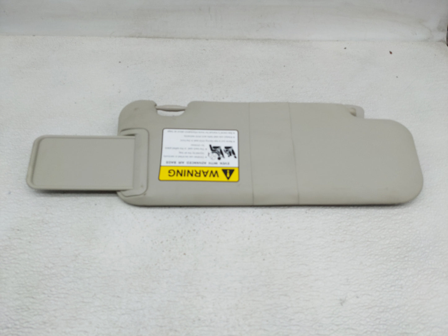2014-2018 Mazda 3 Sun Visor Shade Replacement Driver Left Mirror Fits Fits 2014 2015 2016 2017 2018 OEM Used Auto Parts - Oe