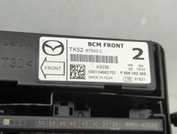 2014-2016 Mazda 3 Fusebox Fuse Box Panel Relay Module P/N:TK52-675X0 Fits Fits 2014 2015 2016 OEM Used Auto Parts - Oemuseda