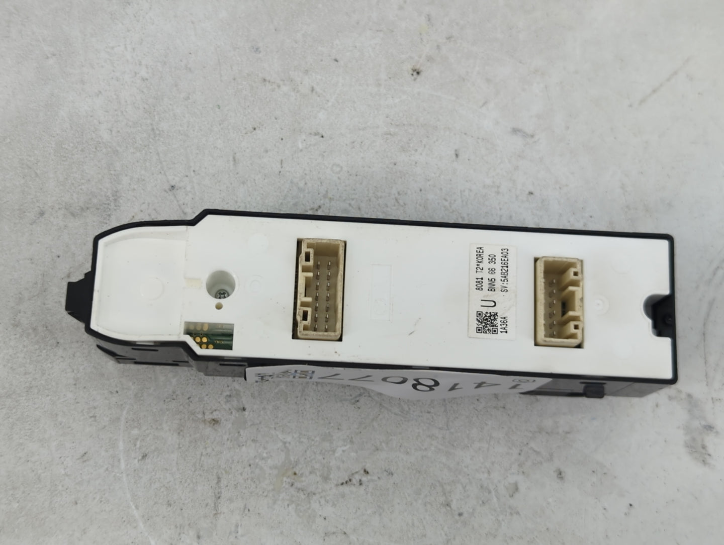 2017-2018 Mazda 3 Master Power Window Switch Replacement Driver Side Left P/N:BNN5-66-350 Fits Fits 2017 2018 OEM Used Auto 