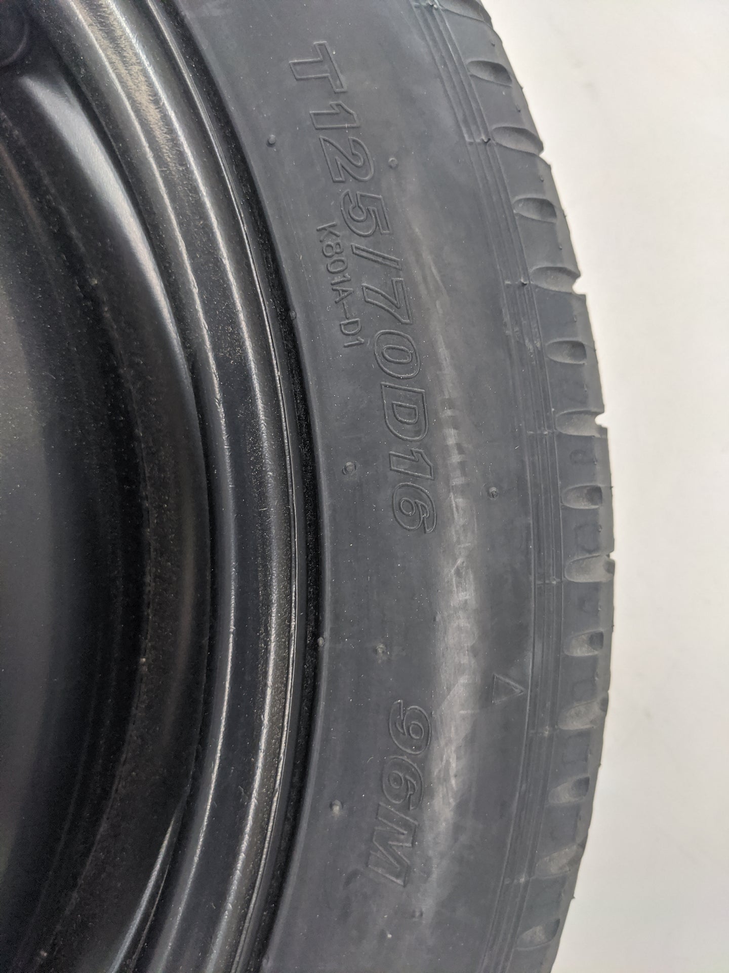 2014-2018 Mazda 3 Spare Donut Tire Wheel Rim Oem 1420791 - Oemusedautoparts1.com