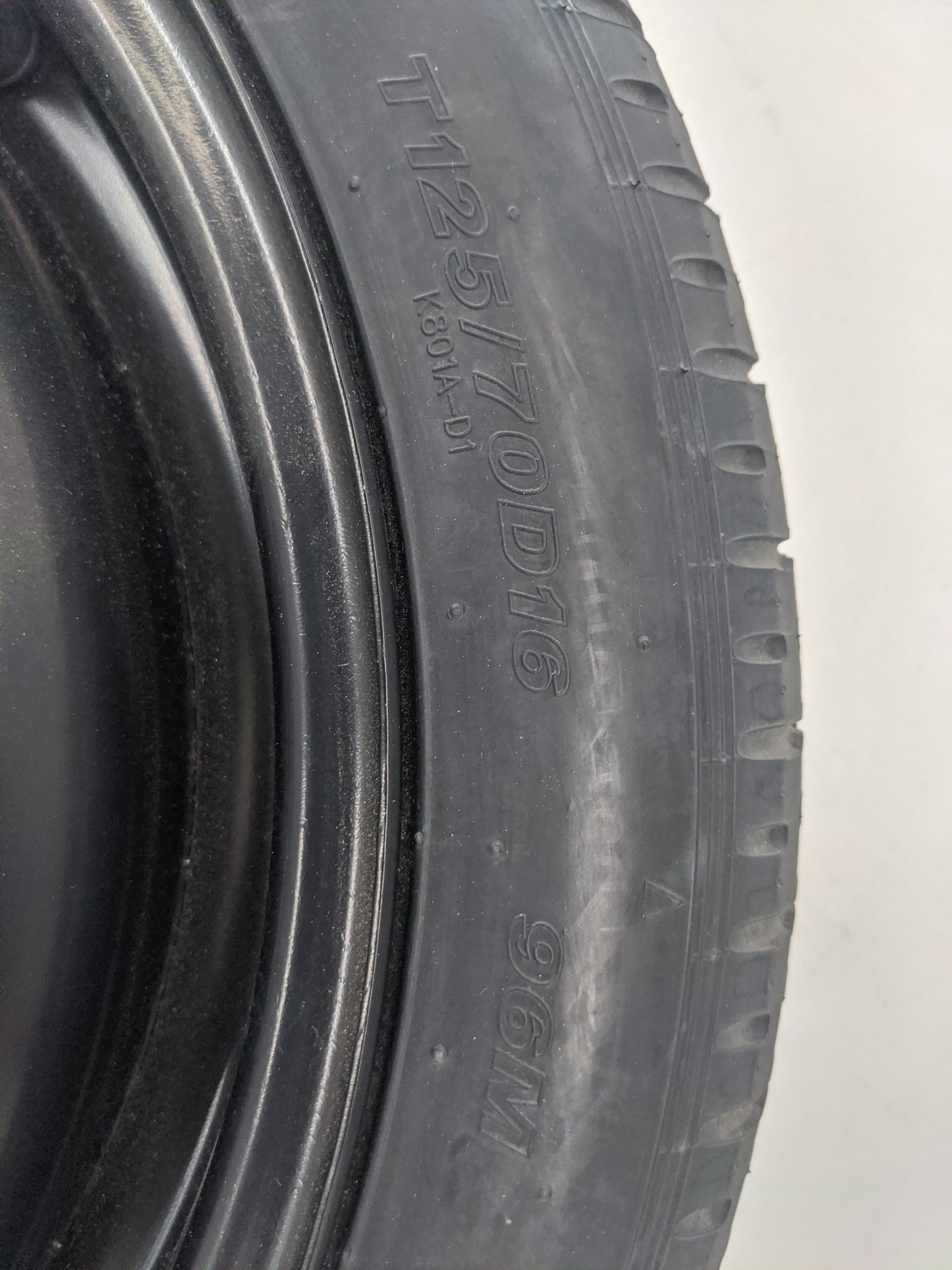2014-2018 Mazda 3 Spare Donut Tire Wheel Rim Oem 1420791 - Oemusedautoparts1.com
