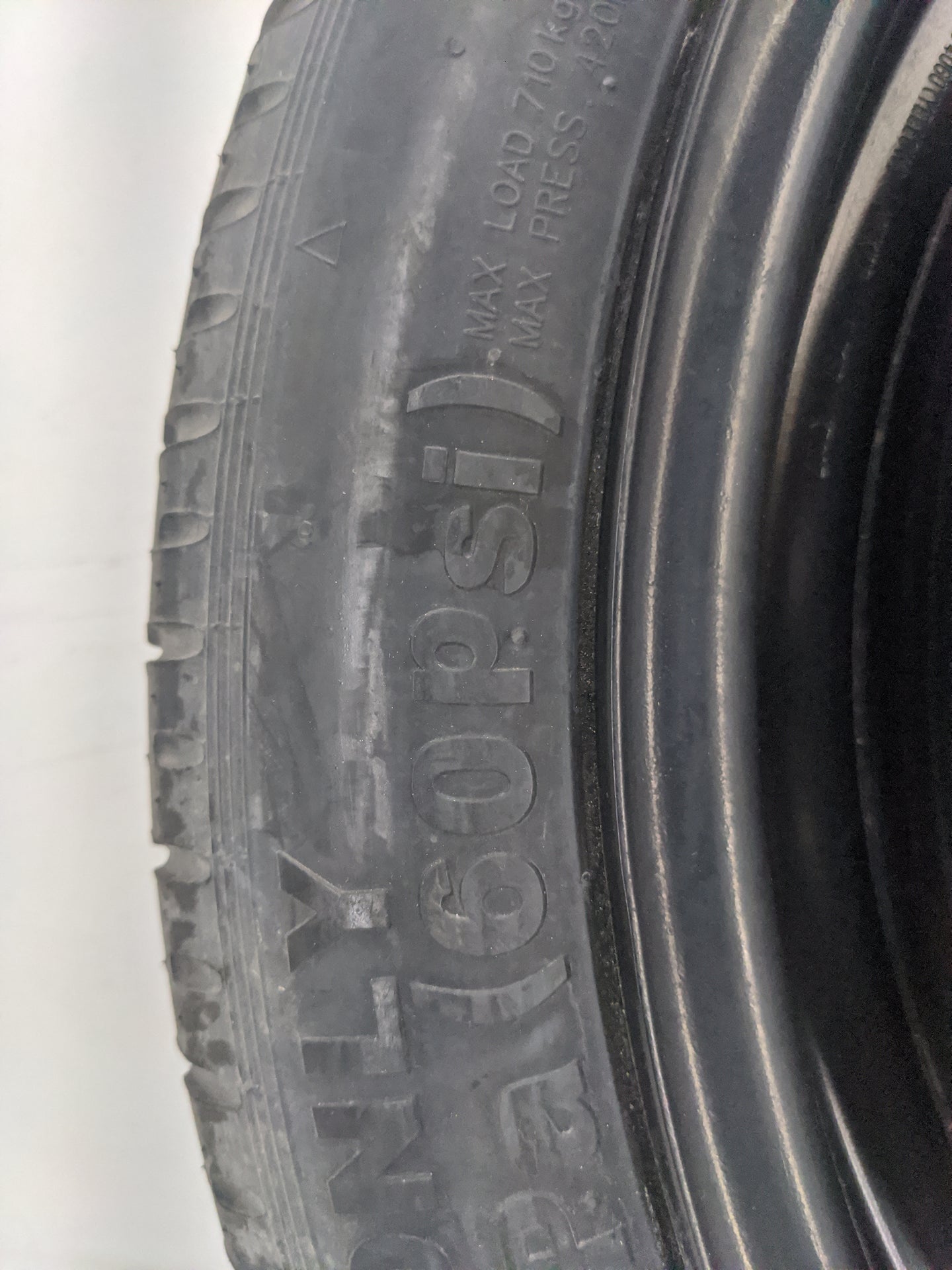 2014-2018 Mazda 3 Spare Donut Tire Wheel Rim Oem 1420791 - Oemusedautoparts1.com