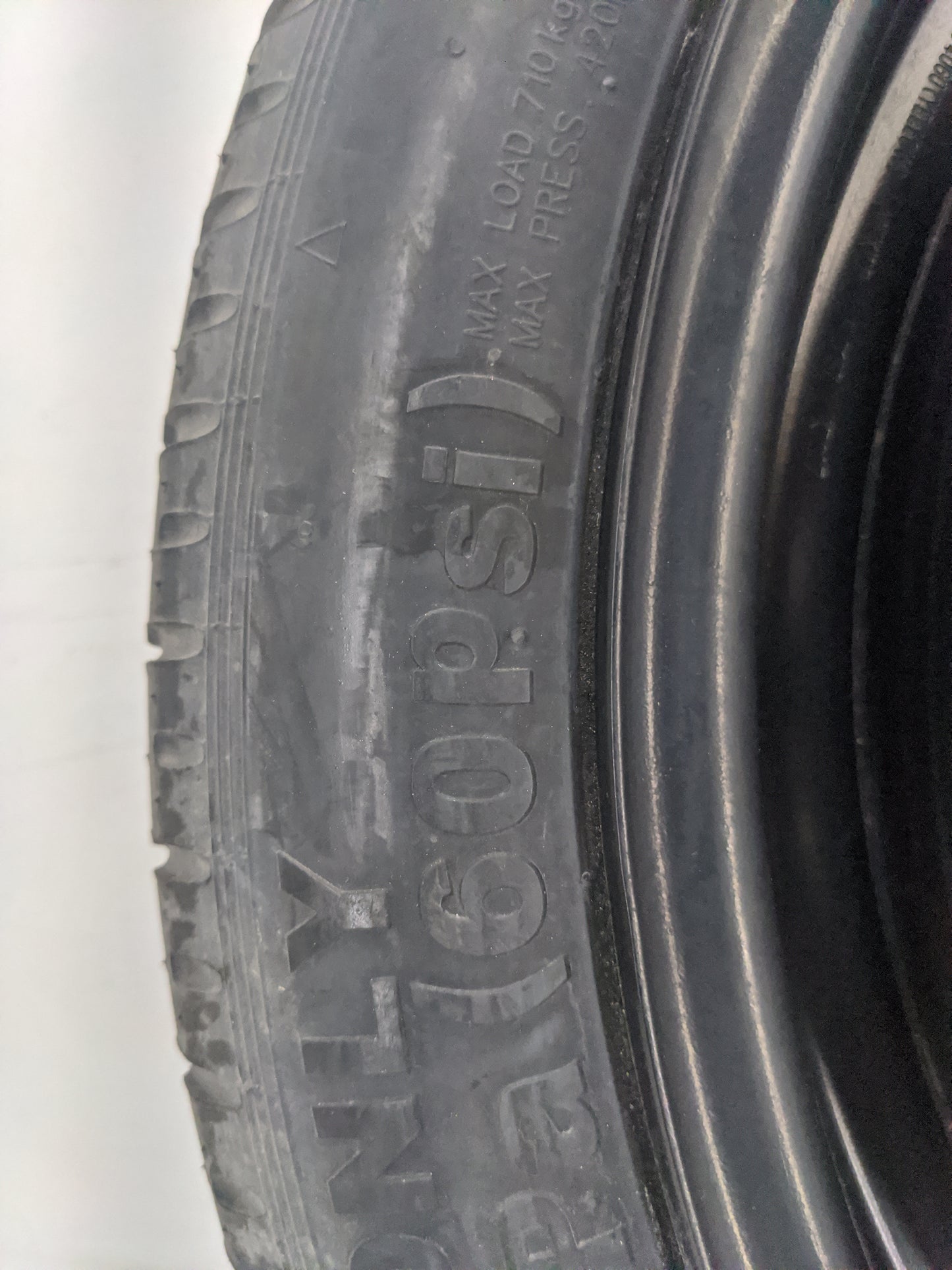 2014-2018 Mazda 3 Spare Donut Tire Wheel Rim Oem 1420791 - Oemusedautoparts1.com