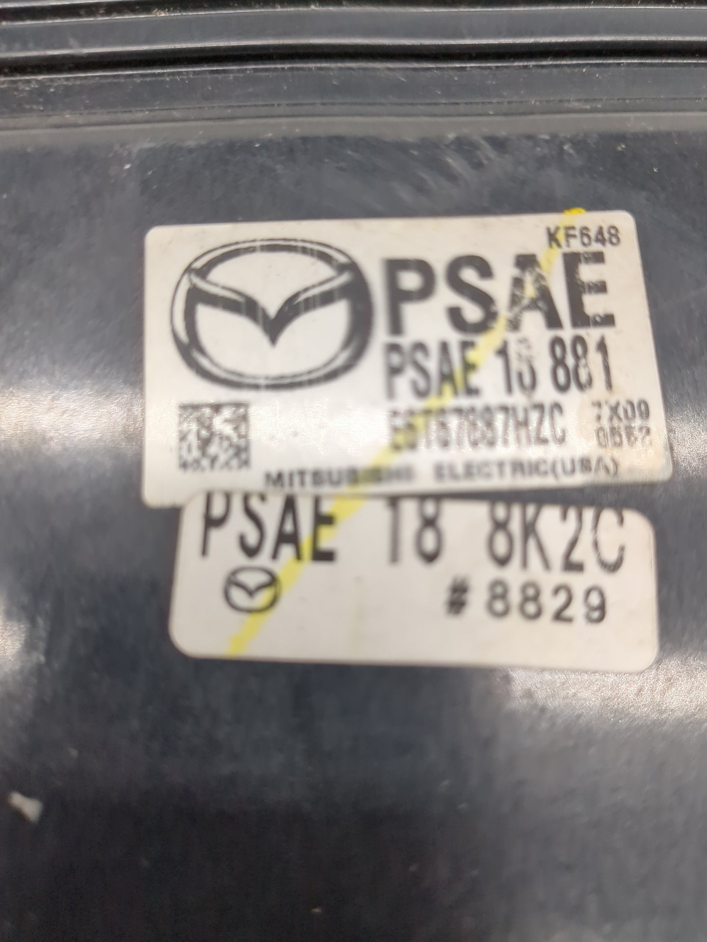 2017-2018 Mazda 3 PCM Engine Control Computer ECU ECM PCU OEM P/N:PSAE 18 881 TN2798002580 Fits Fits 2017 2018 OEM Used Auto