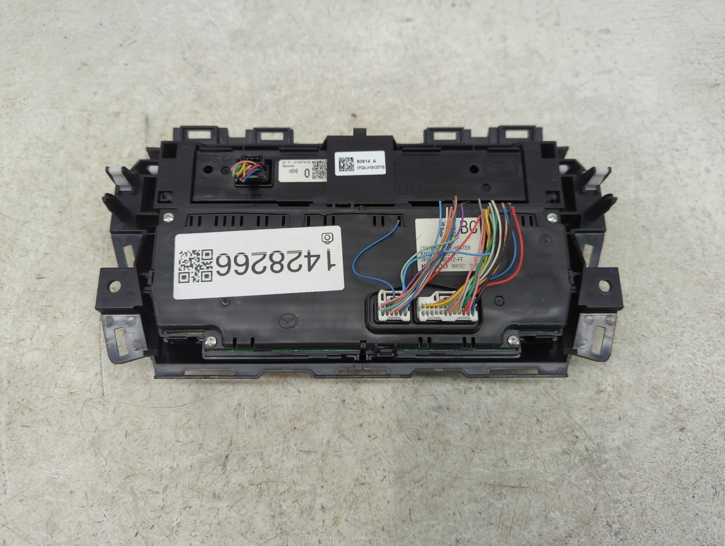 2017-2018 Mazda 3 Climate Control Module Temperature AC/Heater Replacement P/N:VPGALH-18C612-FF Fits Fits 2017 2018 OEM Used