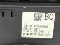 2017-2018 Mazda 3 Climate Control Module Temperature AC/Heater Replacement P/N:BAES61190D VPGALH-18C612-FF Fits Fits 2017 20