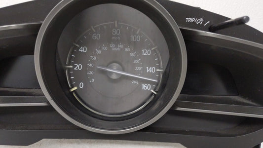 2018 Mazda 3 Instrument Cluster Speedometer Gauges P/N:59BEEJA 0166150 Fits OEM Used Auto Parts