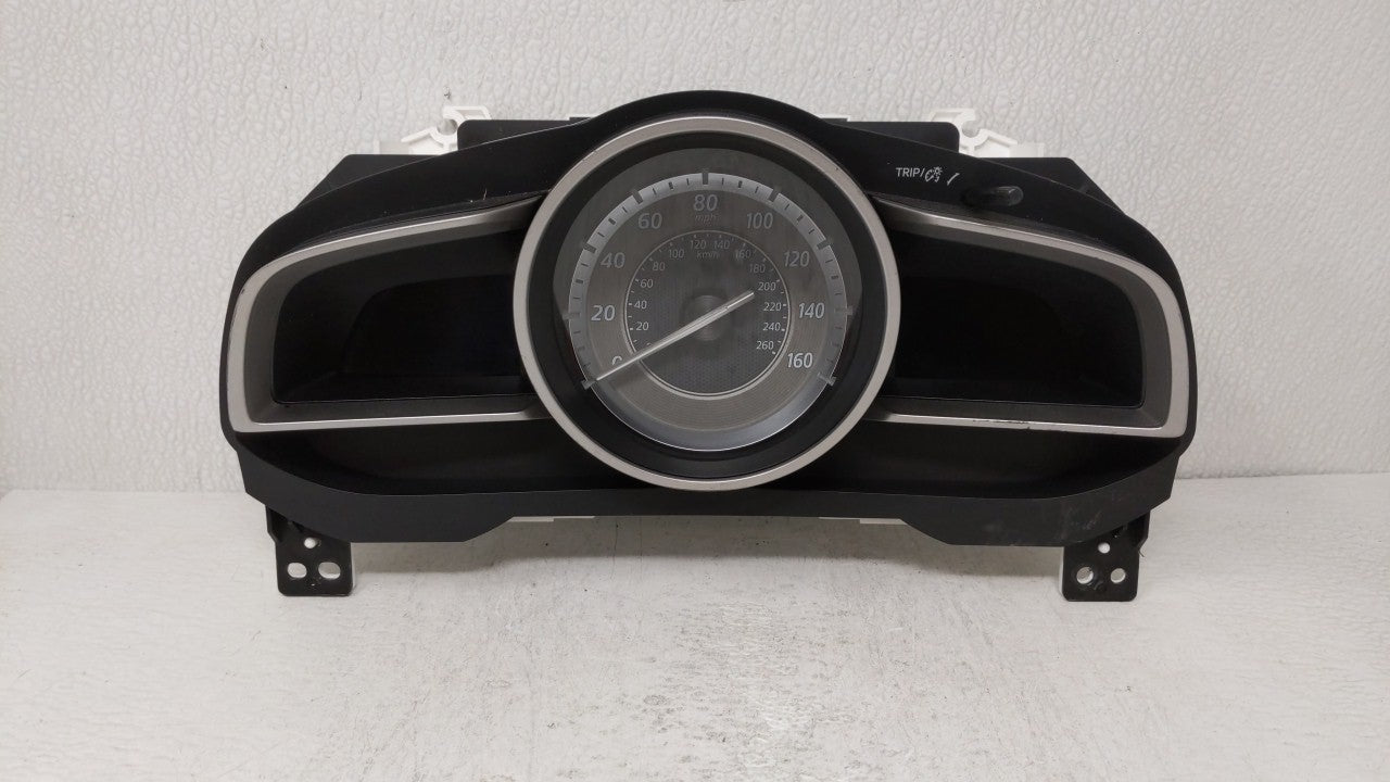 2014 Mazda 3 Instrument Cluster Speedometer Gauges P/N:HABHN1F CBJS9D, HABHN1B Fits OEM Used Auto Parts - Oemusedautoparts1.