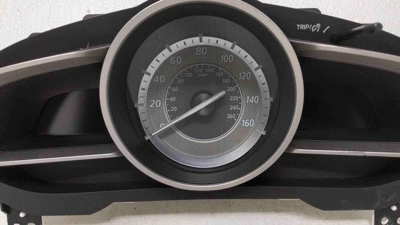 2014 Mazda 3 Instrument Cluster Speedometer Gauges P/N:HABHN1F CBJS9D, HABHN1B Fits OEM Used Auto Parts - Oemusedautoparts1.
