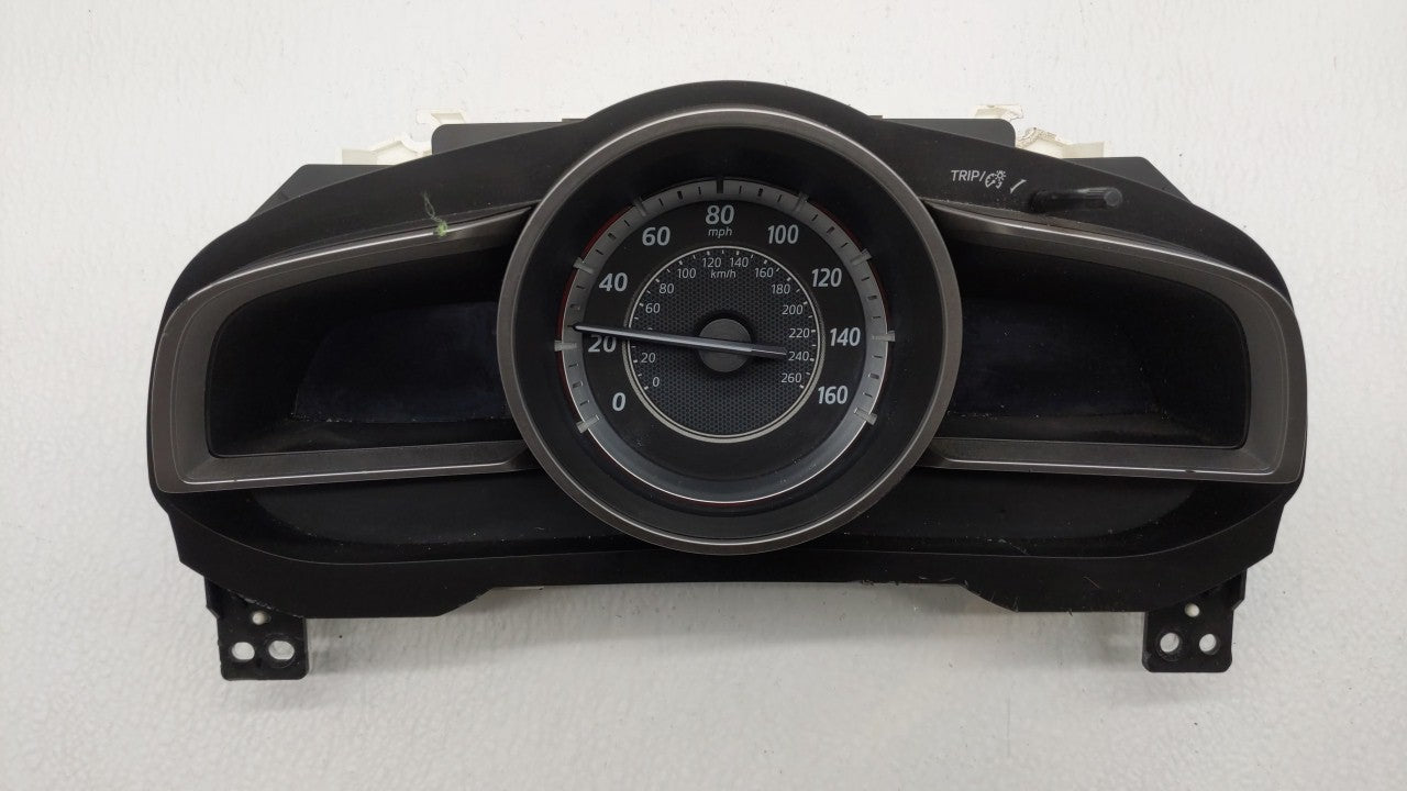 2014 Mazda 3 Instrument Cluster Speedometer Gauges P/N:HABHN1F CBJS9D, HABHN1B Fits OEM Used Auto Parts - Oemusedautoparts1.