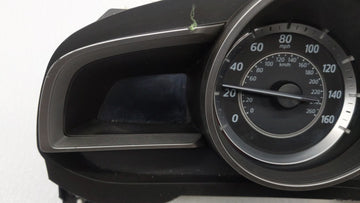 2014 Mazda 3 Instrument Cluster Speedometer Gauges P/N:HABHN1F CBJS9D, HABHN1B Fits OEM Used Auto Parts