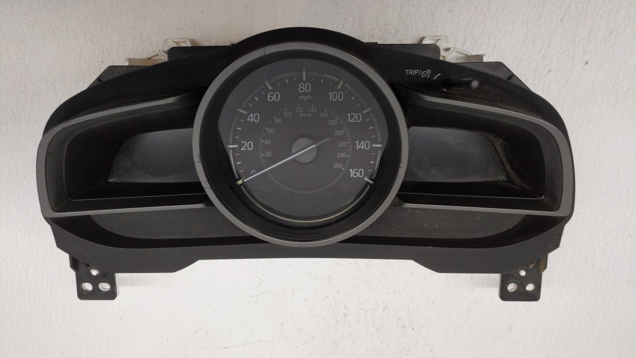 2014 Mazda 3 Instrument Cluster Speedometer Gauges P/N:HABHN1F CBJS9D, HABHN1B Fits OEM Used Auto Parts - Oemusedautoparts1.