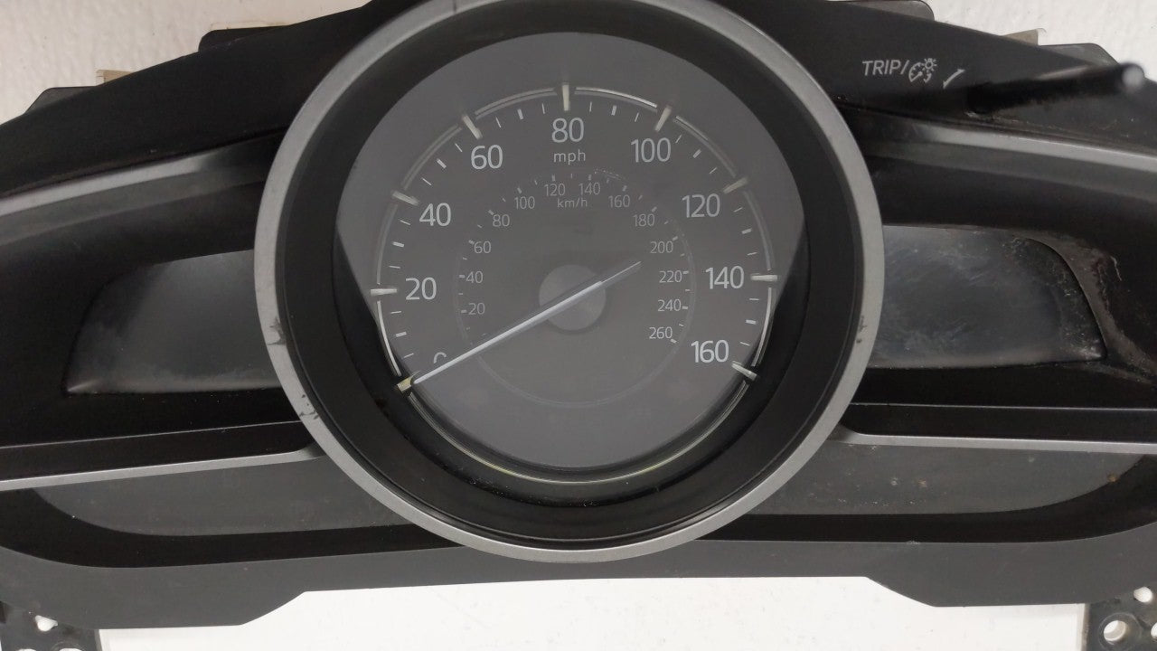 2014 Mazda 3 Instrument Cluster Speedometer Gauges P/N:HABHN1F CBJS9D, HABHN1B Fits OEM Used Auto Parts - Oemusedautoparts1.