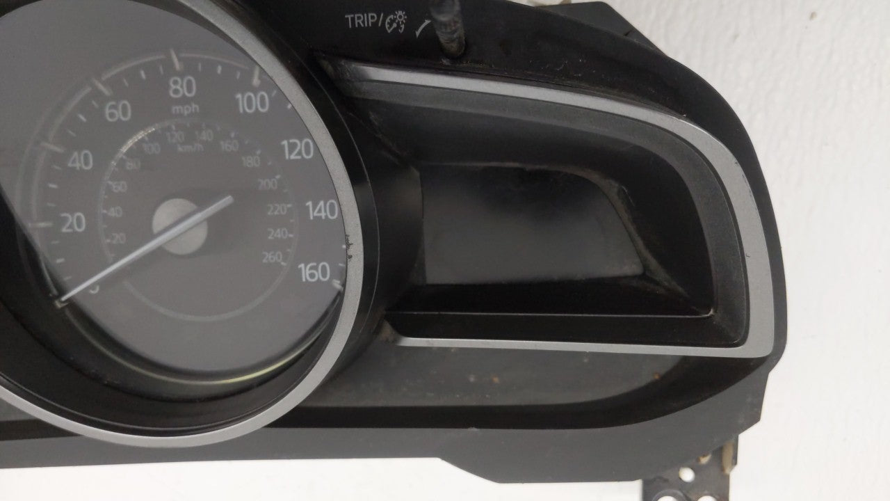 2014 Mazda 3 Instrument Cluster Speedometer Gauges P/N:HABHN1F CBJS9D, HABHN1B Fits OEM Used Auto Parts - Oemusedautoparts1.