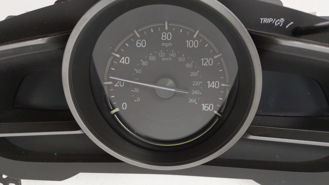 2018 Mazda 3 Instrument Cluster Speedometer Gauges P/N:59BEEJA 0166150 Fits OEM Used Auto Parts - Oemusedautoparts1.com
