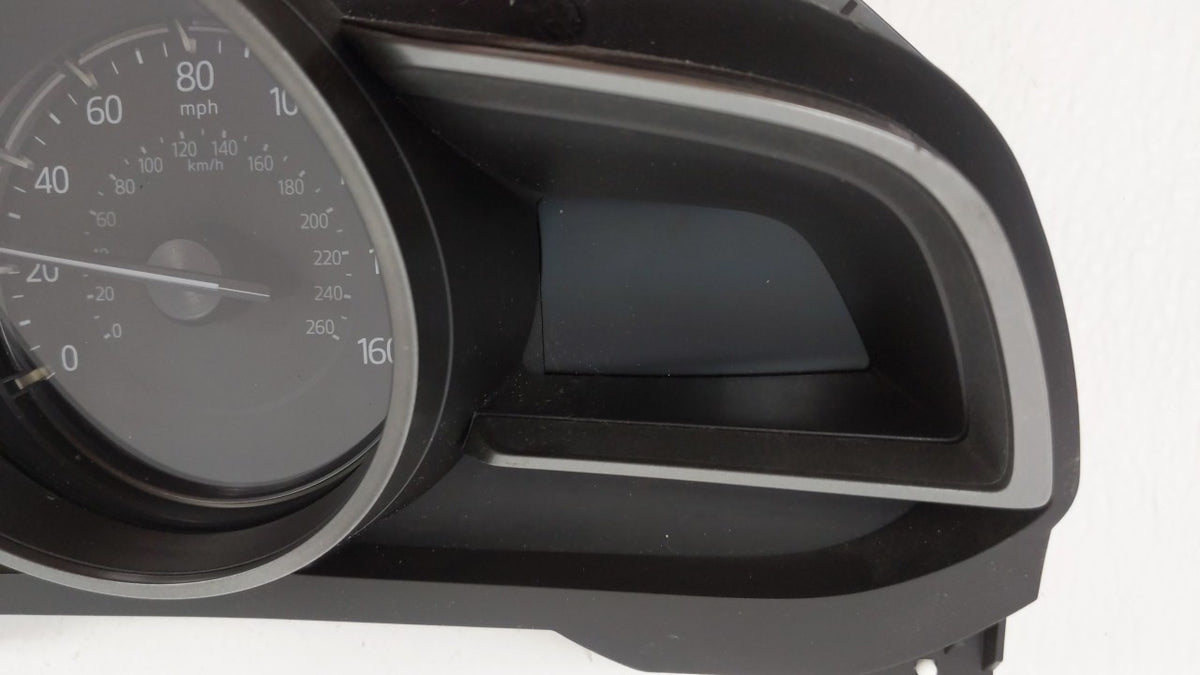 2017-2018 Mazda 3 Instrument Cluster Speedometer Gauges P/N:59BEEJA 0166150 Miles: Fits Fits 2017 2018 OEM Used Auto Parts -