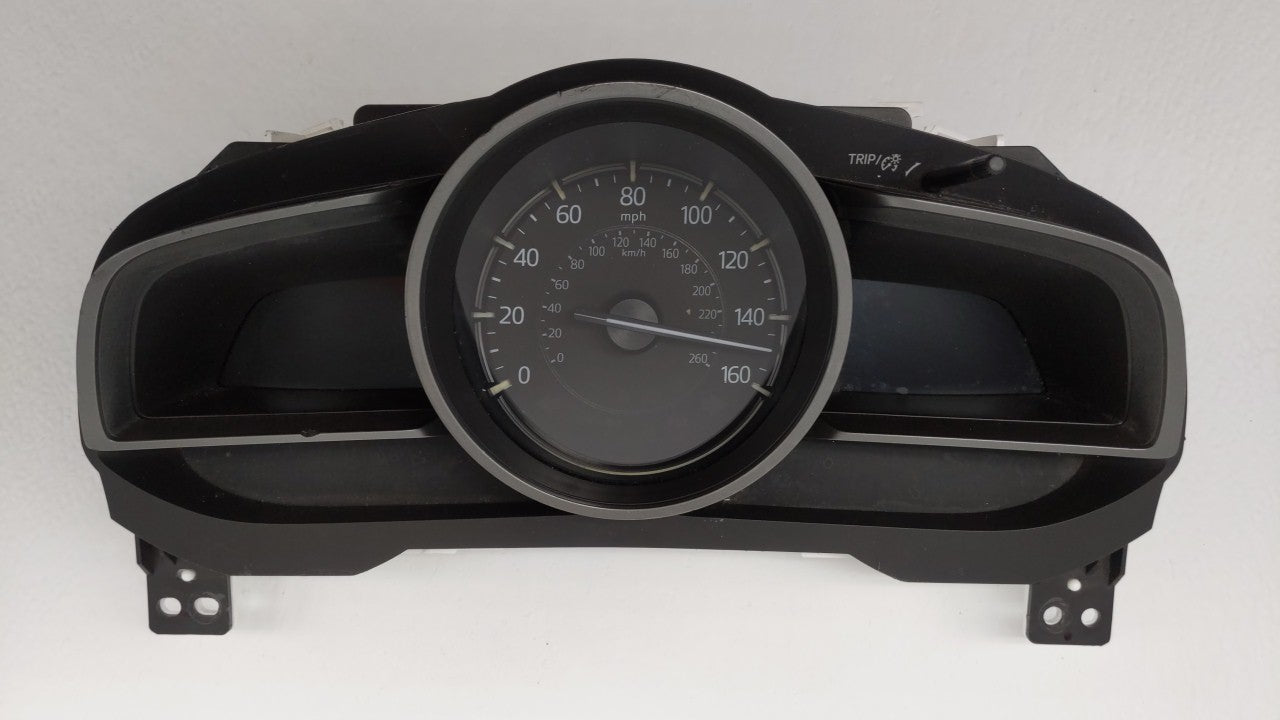 2017-2018 Mazda 3 Instrument Cluster Speedometer Gauges P/N:59BEEJA 0166150 Fits Fits 2017 2018 OEM Used Auto Parts - Oemuse
