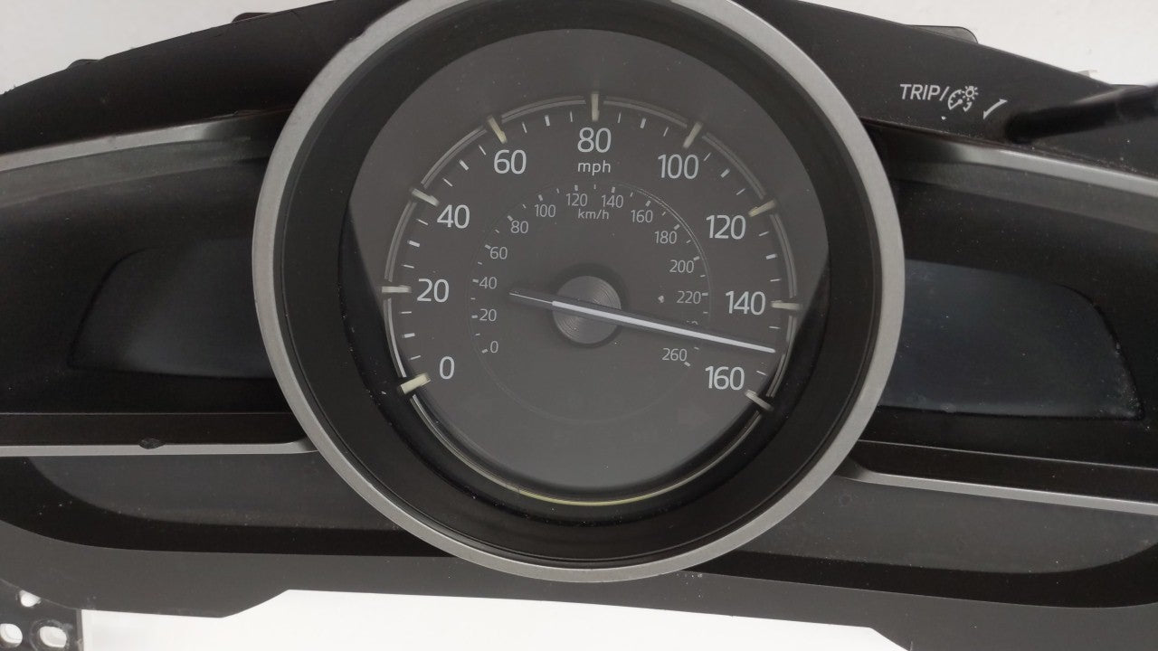 2017-2018 Mazda 3 Instrument Cluster Speedometer Gauges P/N:59BEEJA 0166150 Fits Fits 2017 2018 OEM Used Auto Parts - Oemuse