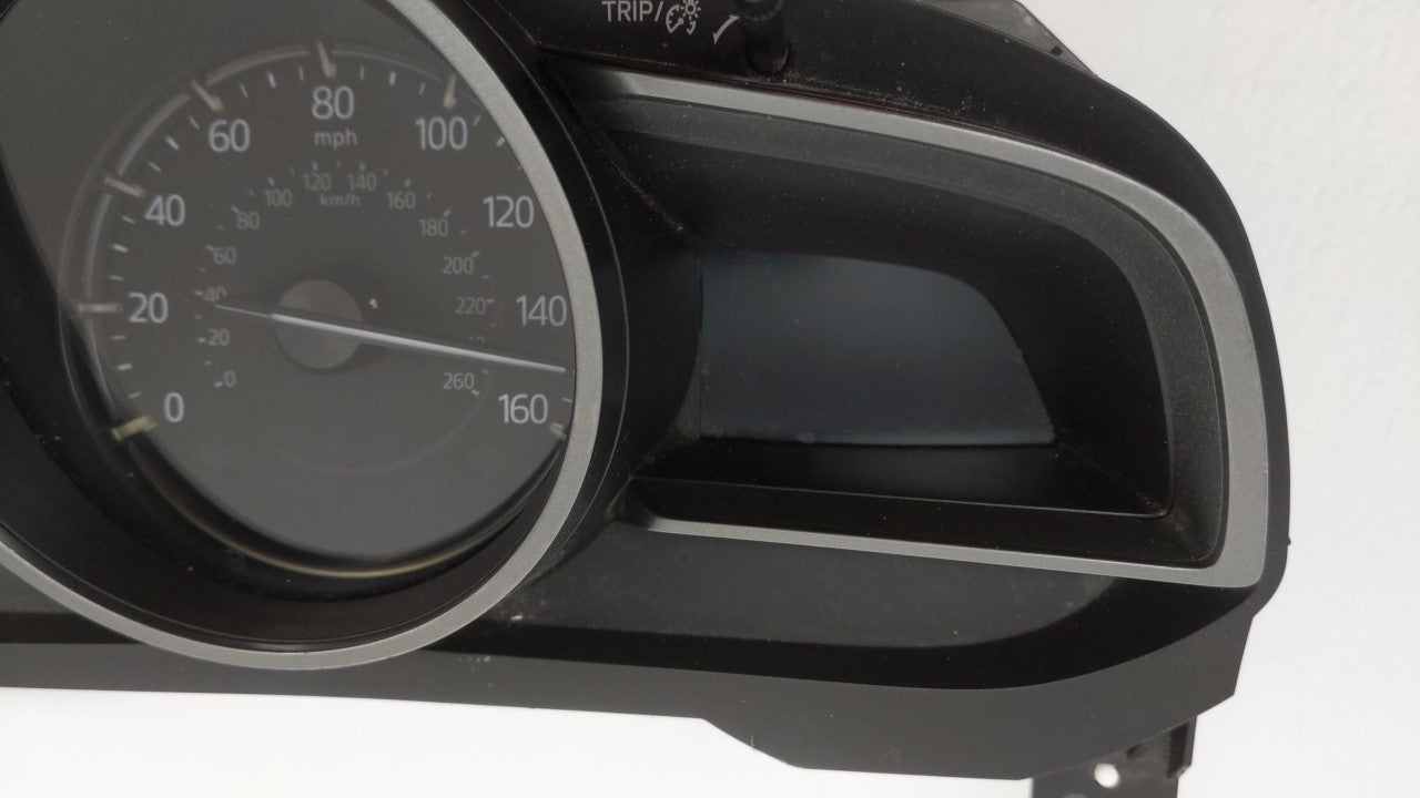 2017-2018 Mazda 3 Instrument Cluster Speedometer Gauges P/N:59BEEJA 0166150 Fits Fits 2017 2018 OEM Used Auto Parts - Oemuse
