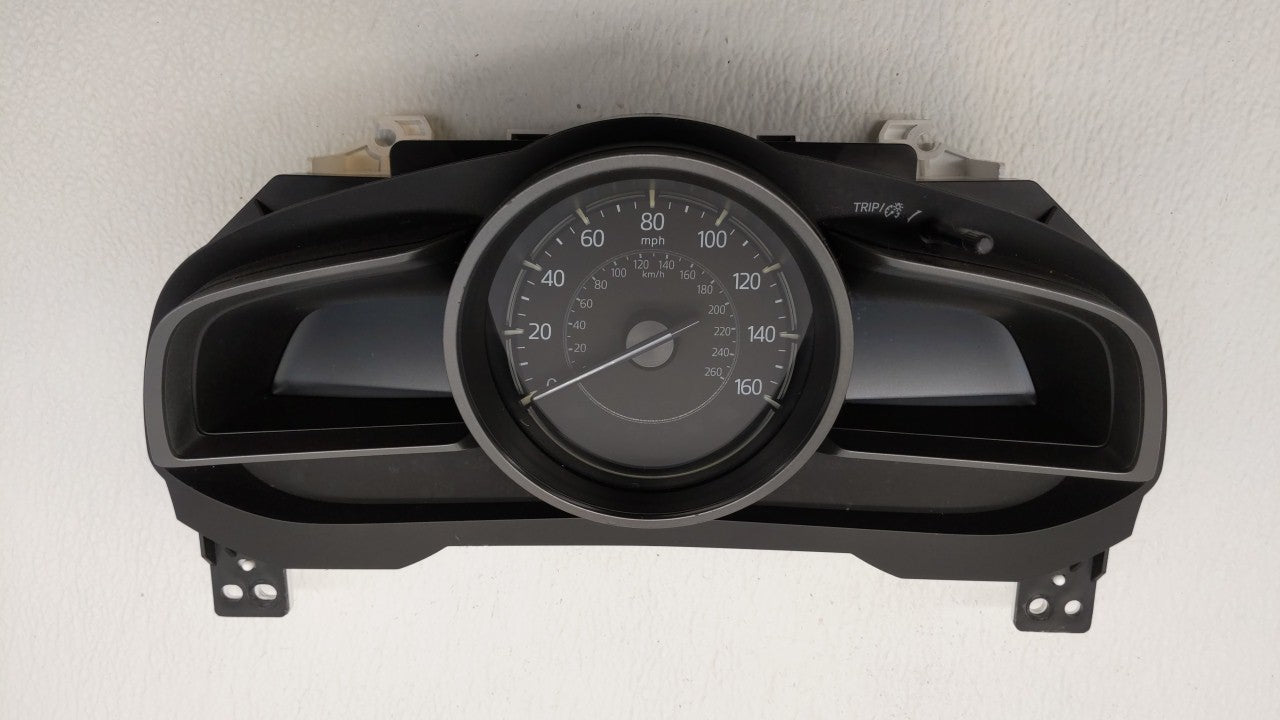 2018 Mazda 3 Instrument Cluster Speedometer Gauges P/N:0133704 59BEEJA Fits OEM Used Auto Parts - Oemusedautoparts1.com