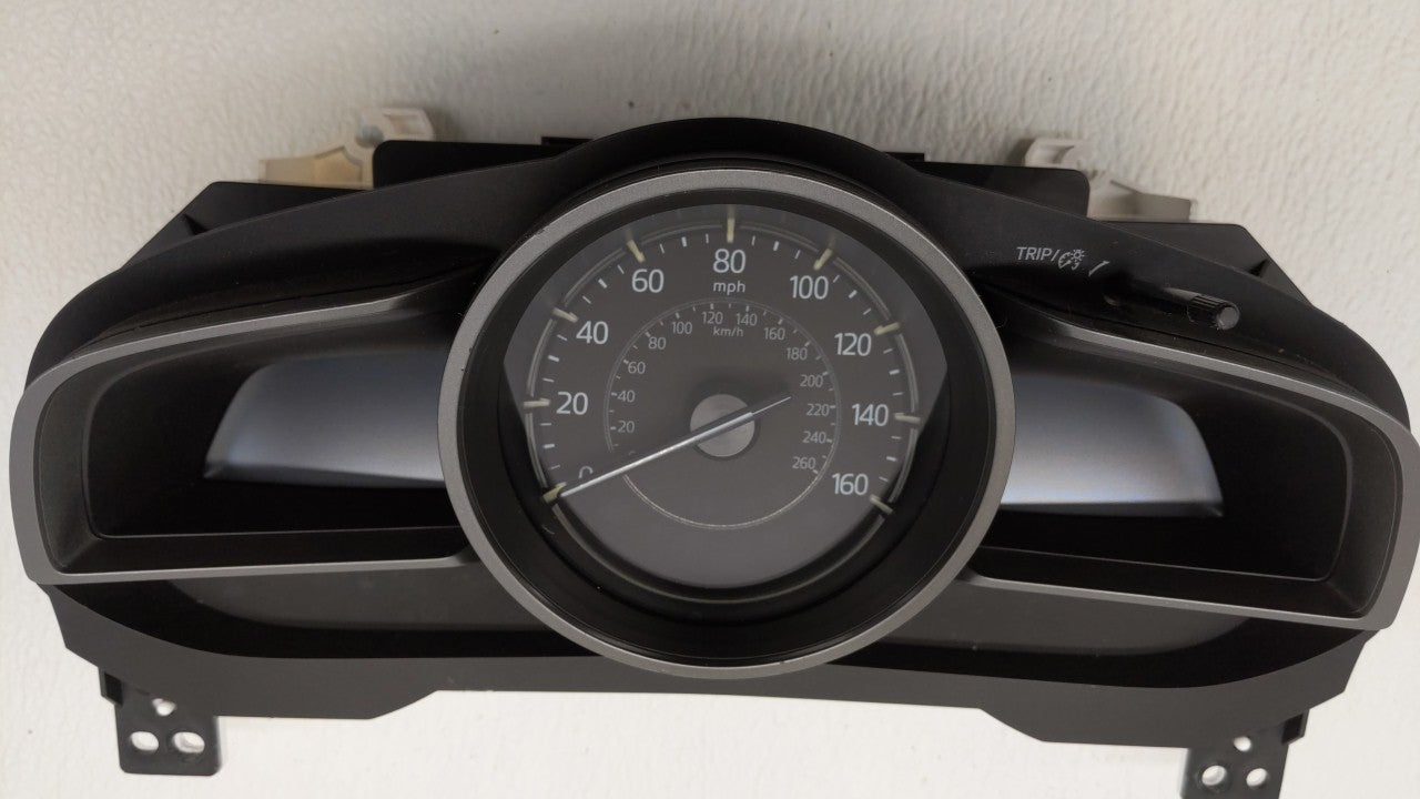 2018 Mazda 3 Instrument Cluster Speedometer Gauges P/N:0133704 59BEEJA Fits OEM Used Auto Parts - Oemusedautoparts1.com