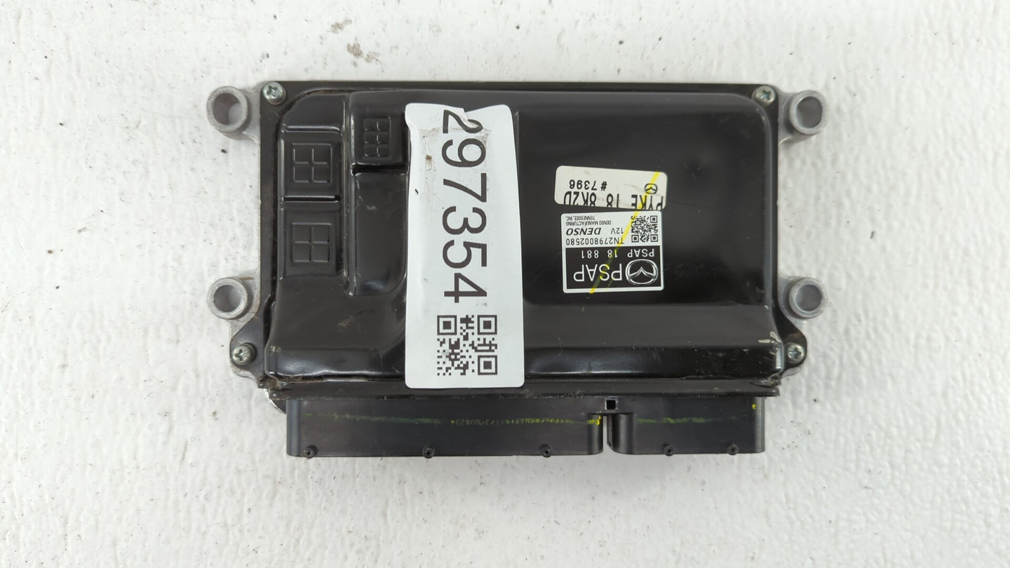 2018 Mazda 3 PCM Engine Control Computer ECU ECM PCU OEM P/N:PSAP 18 881 PY9W 18 881A, PY9W 18 881 Fits OEM Used Auto Parts 