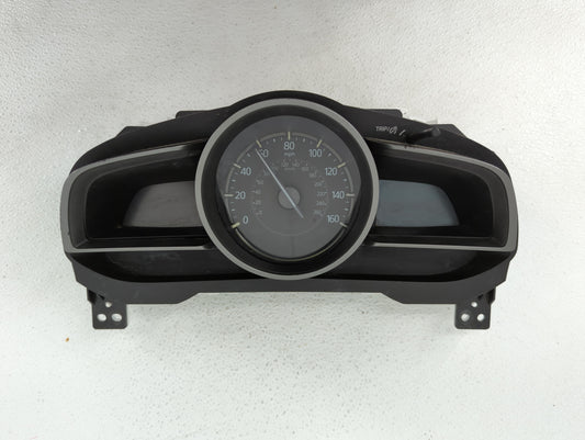 2018 Mazda 3 Instrument Cluster Speedometer Gauges P/N:BJS7 55 430 59BEEJA, 0166150 Fits OEM Used Auto Parts - Oemusedautopa