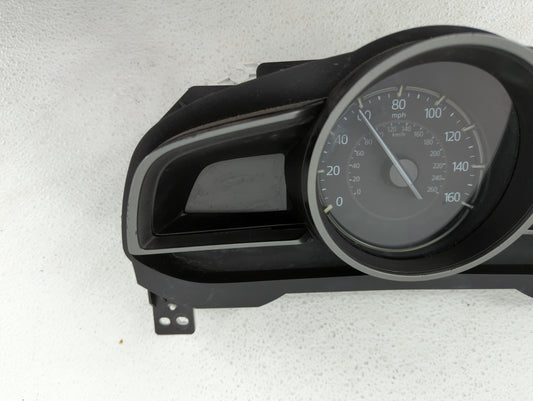 2018 Mazda 3 Instrument Cluster Speedometer Gauges P/N:BJS7 55 430 59BEEJA, 0166150 Fits OEM Used Auto Parts