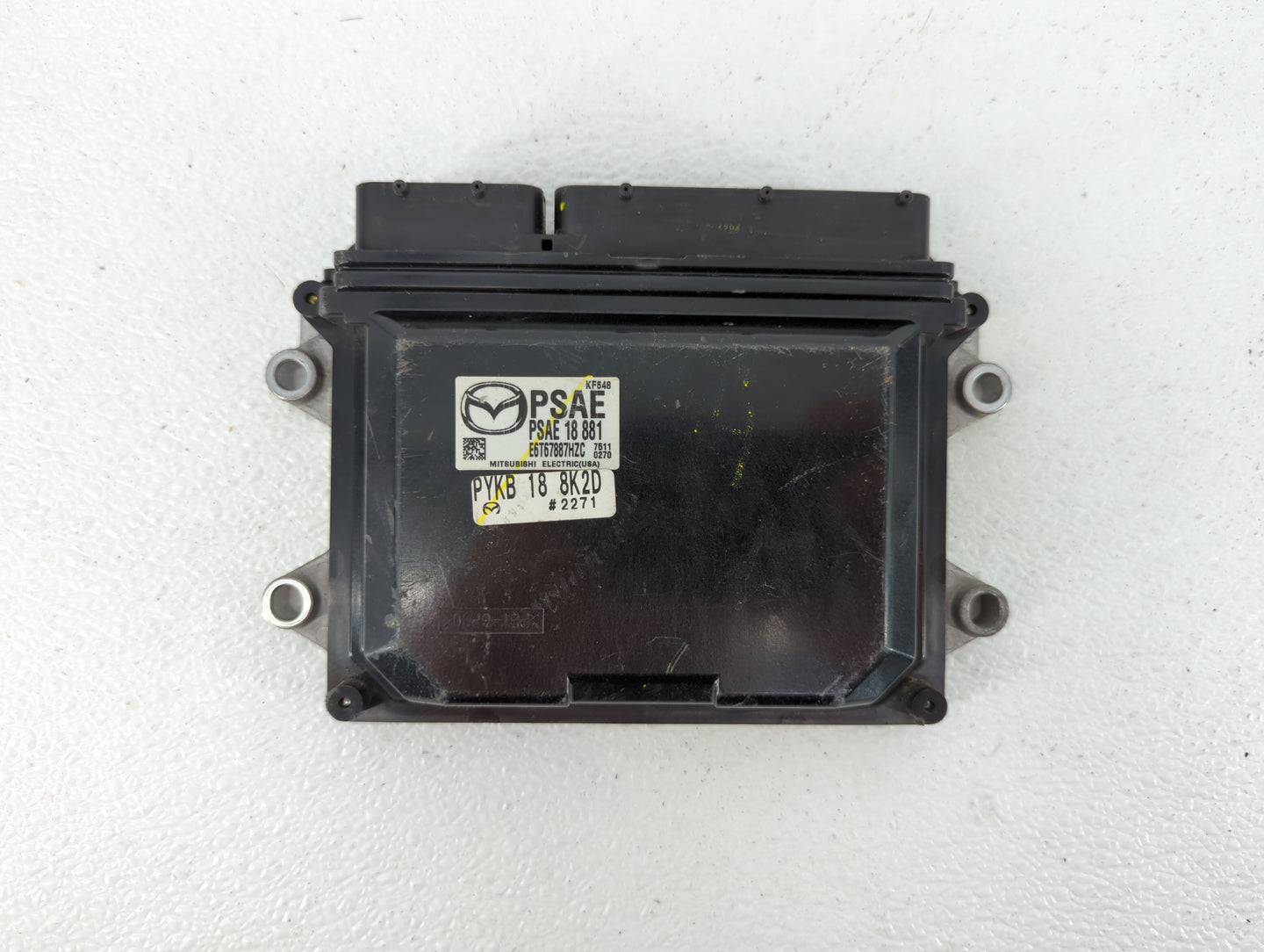 2017 Mazda 3 PCM Engine Control Computer ECU ECM PCU OEM P/N:PSAD 18 881 PSAE 18 881, PY9V 18 881, PY9W 18 881 Fits Fits 201