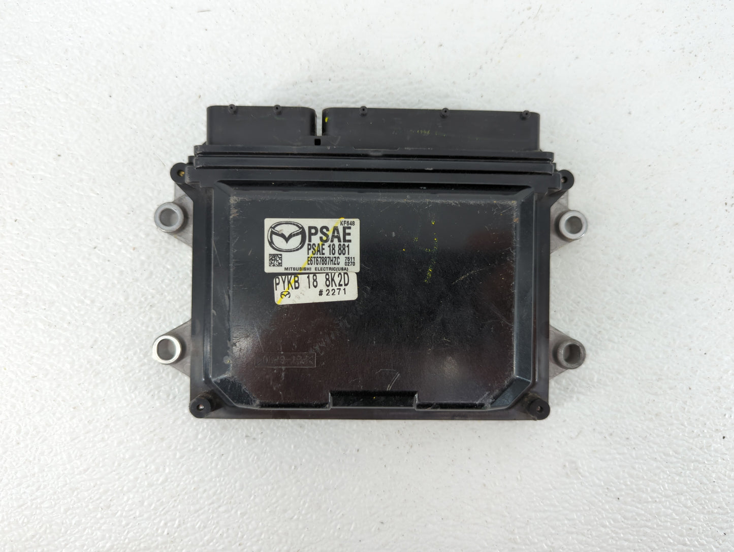 2017 Mazda 3 PCM Engine Control Computer ECU ECM PCU OEM P/N:PSAD 18 881 PSAE 18 881, PY9V 18 881, PY9W 18 881 Fits Fits 201