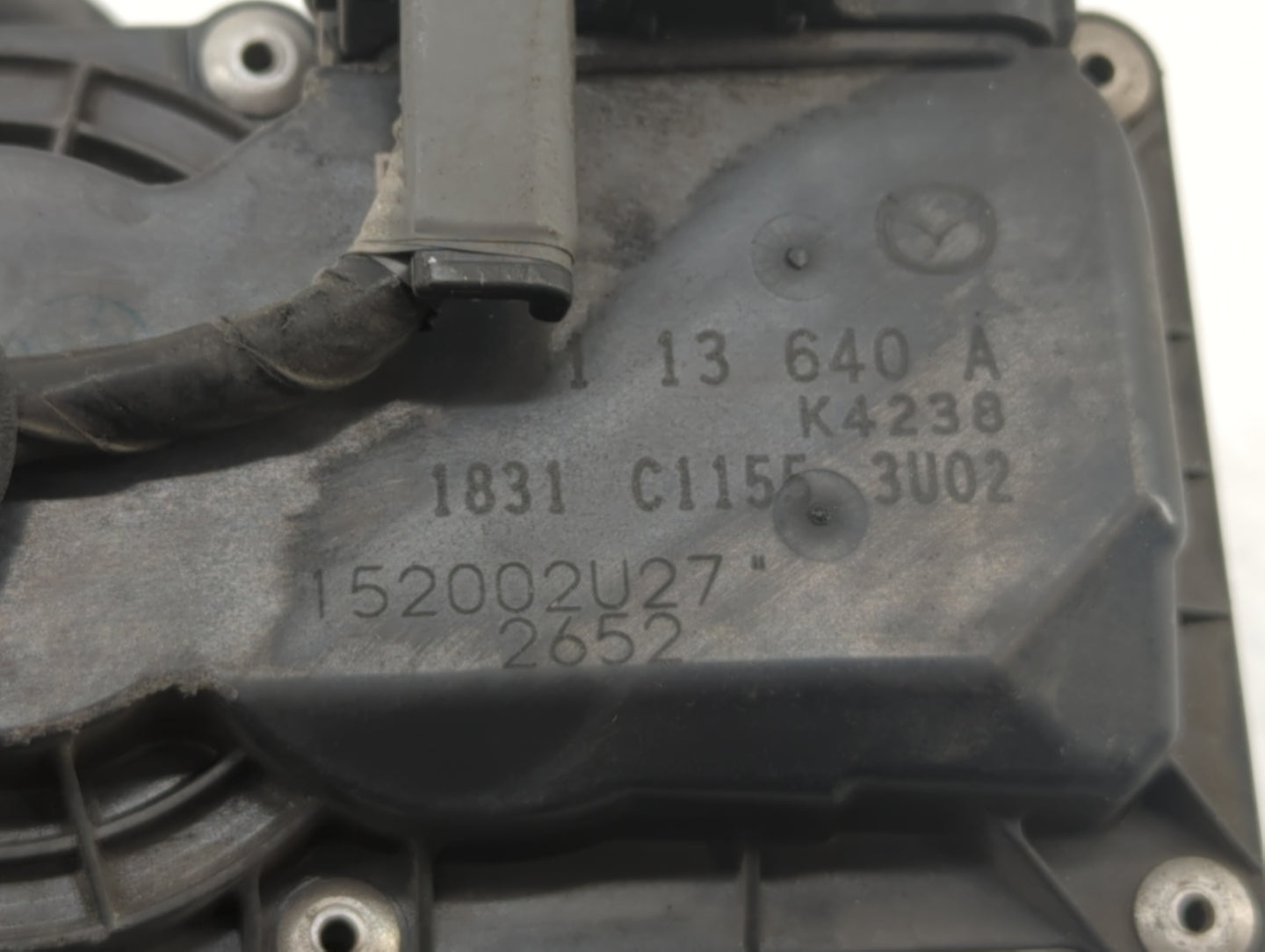 2014 Mazda 3 Throttle Body P/N:13 640 A K4238 13 640 A, 12681472AA, PY01 13 640 A Fits OEM Used Auto Parts - Oemusedautopart
