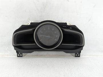 2017-2018 Mazda 3 Instrument Cluster Speedometer Gauges Fits Fits 2017 2018 OEM Used Auto Parts - Oemusedautoparts1.com
