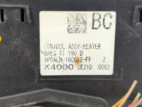 2017-2018 Mazda 3 Climate Control Module Temperature AC/Heater Replacement P/N:8E21D 0062 K4000 Fits Fits 2017 2018 OEM Used