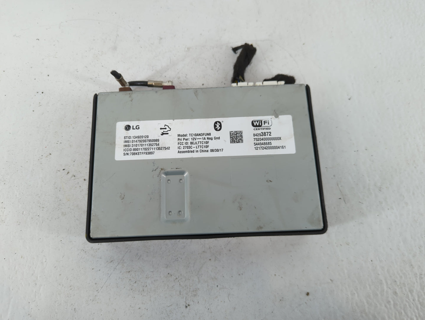 2016-2018 Mazda 3 Radio AM FM Cd Player Receiver Replacement P/N:544948685 84293872 Fits Fits 2016 2017 2018 OEM Used Auto P