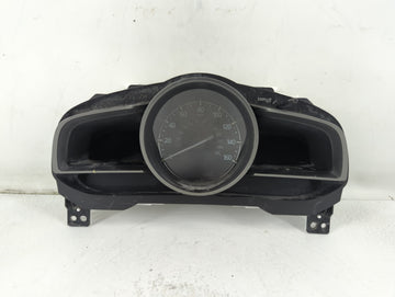 2017-2018 Mazda 3 Instrument Cluster Speedometer Gauges P/N:0134251 24BAJCD Fits Fits 2017 2018 OEM Used Auto Parts - Oemuse