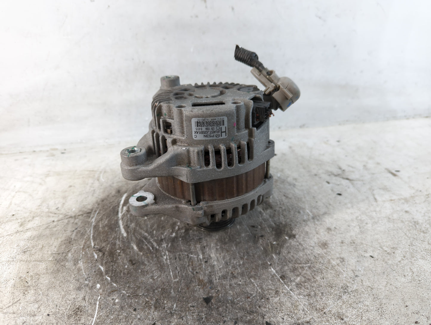 2018 Mazda 3 Alternator Replacement Generator Charging Assembly Engine OEM P/N:A5TJ0591AX Fits Fits 2016 2017 2019 2020 2021