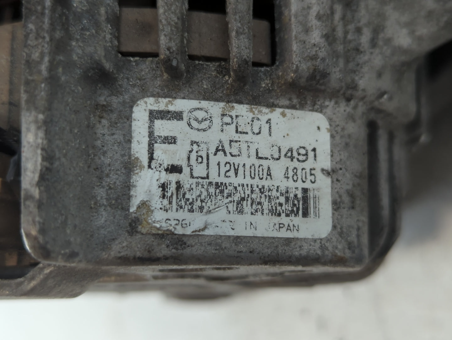 2018 Mazda 3 Alternator Replacement Generator Charging Assembly Engine OEM P/N:A5TL0491 Fits Fits 2016 2017 2019 2020 2021 2