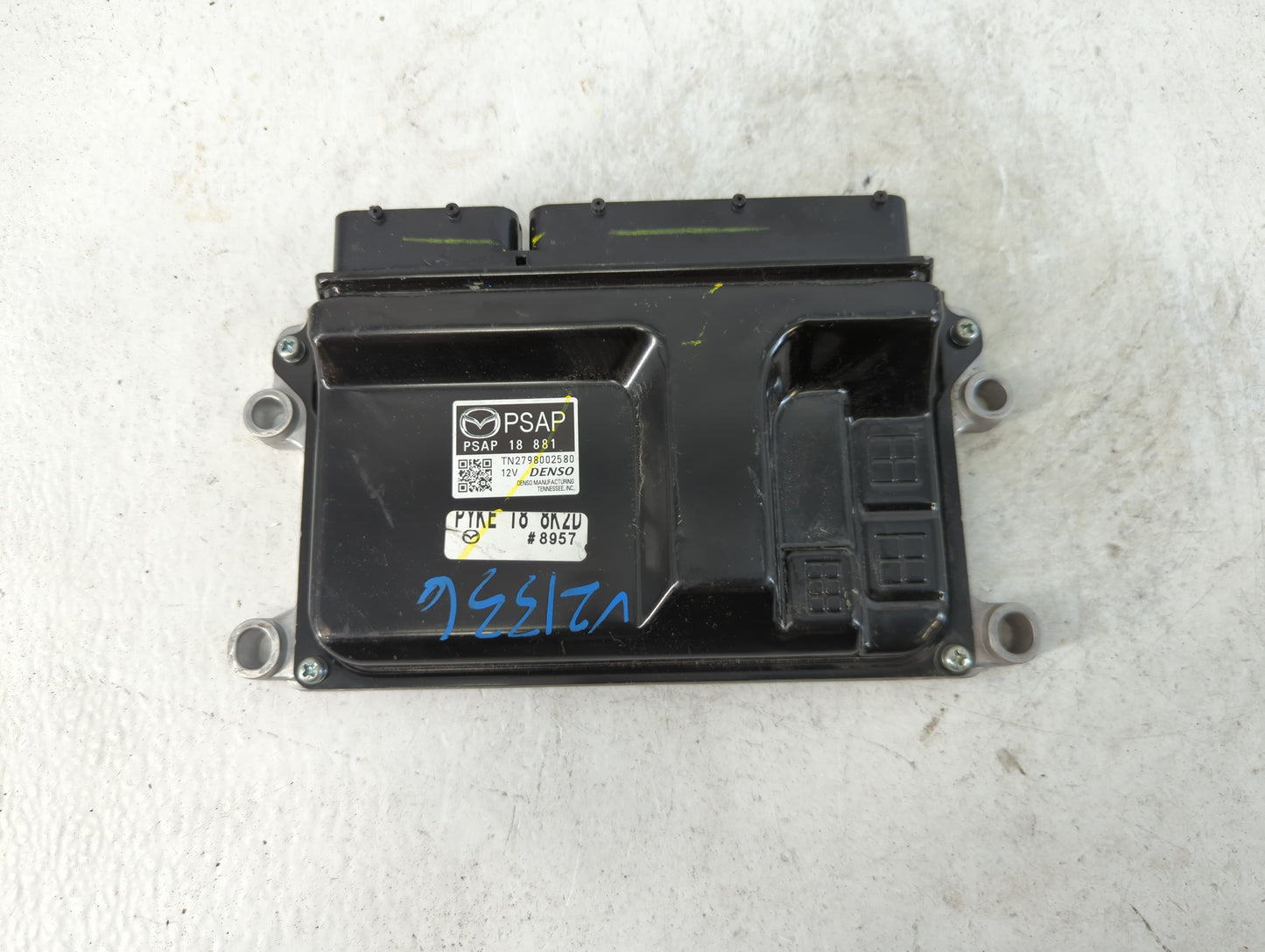 2017-2018 Mazda 3 PCM Engine Control Computer ECU ECM PCU OEM P/N:2798002580 PSAP 18 881 Fits Fits 2017 2018 OEM Used Auto P