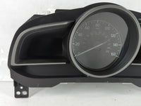 2014-2016 Mazda 3 Instrument Cluster Speedometer Gauges P/N:59BEEJA Fits Fits 2014 2015 2016 OEM Used Auto Parts - Oemusedau