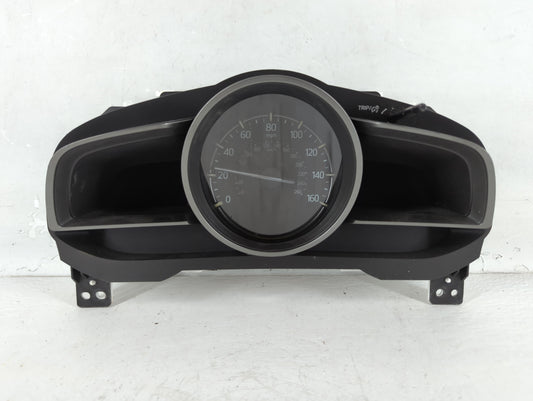 2018 Mazda 3 Instrument Cluster Speedometer Gauges P/N:0172285 59BEEJH Fits OEM Used Auto Parts - Oemusedautoparts1.com